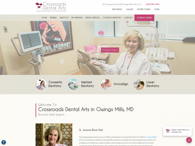 www.dentistowingsmills.com snapshot