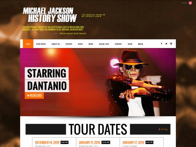 mjhistoryshow.com snapshot