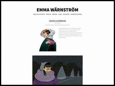 emmawarnstrom.com snapshot