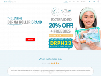 dermarollerphilippines.com snapshot