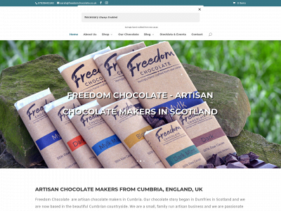 freedomchocolate.co.uk snapshot
