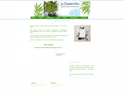 les-chanterelles.com snapshot