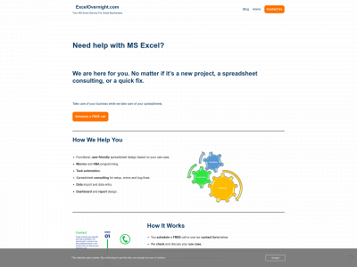 excelovernight.com snapshot