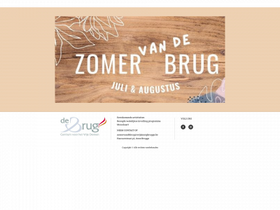zomervandebrug.be snapshot