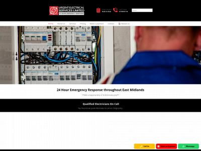 urgentelectrical.services snapshot