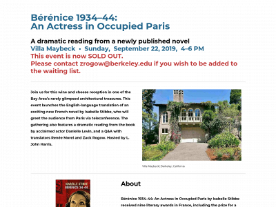 berenice-at-villa-maybeck.weebly.com snapshot