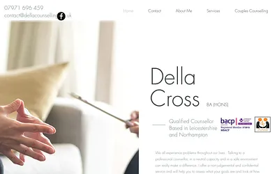 dellacounselling.co.uk snapshot