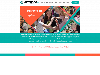 matchdogrescue.org snapshot