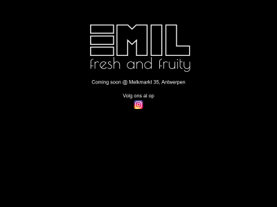 emilfreshandfruity.be snapshot