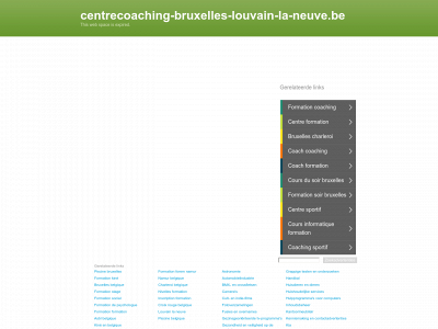 centrecoaching-bruxelles-louvain-la-neuve.be snapshot