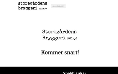 storegardensbryggeri.se snapshot