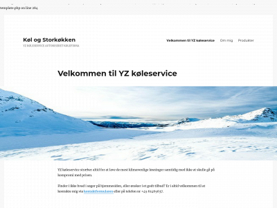 yzkoeleservice.dk snapshot