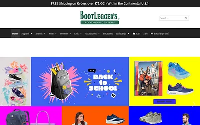 bootleggersfootwear.net snapshot