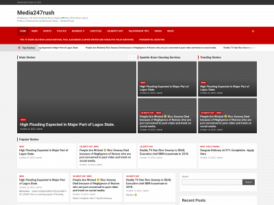 media247rush.com snapshot