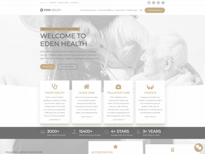 eden-health.com snapshot