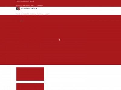 sketchuparchive.com snapshot