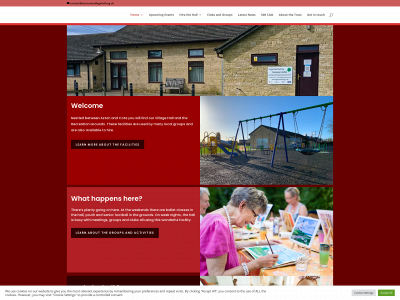 astoncotevillagehall.org.uk snapshot