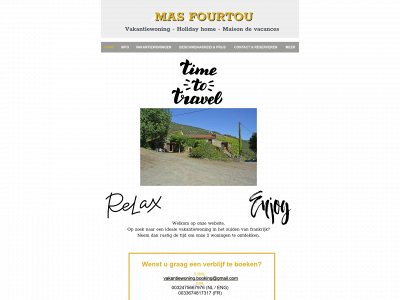 vakantiewoning-masfourtou.com snapshot