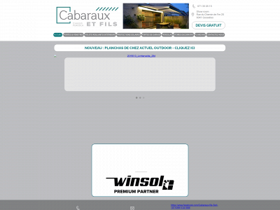 cabaraux.be snapshot