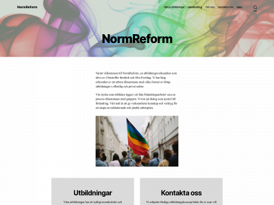 normreform.se snapshot