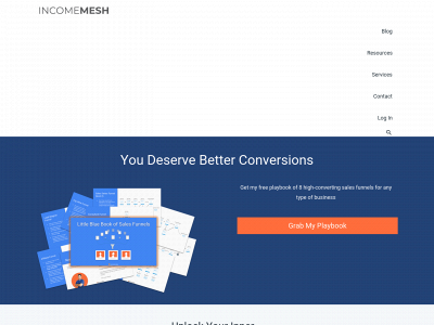incomemesh.com snapshot