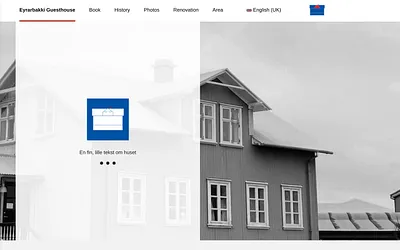 eyrarbakkiguesthouse.com snapshot