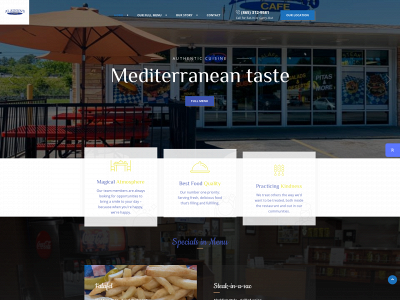 aladdincafetn.com snapshot