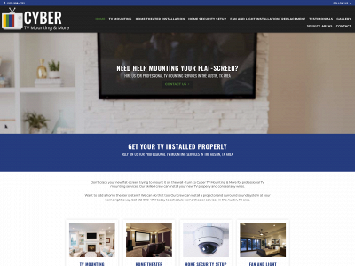 cybertvmounting.com snapshot