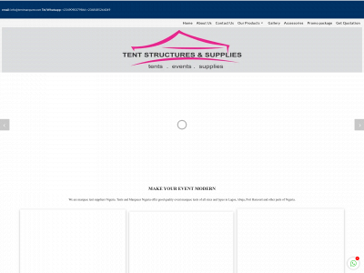 tentmarquee.com snapshot