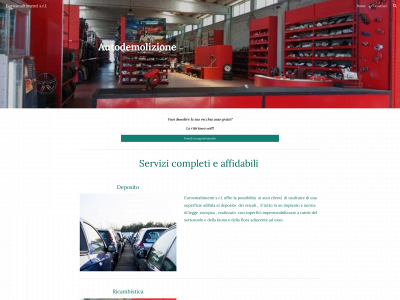 www.eurosmaltimenti.it snapshot