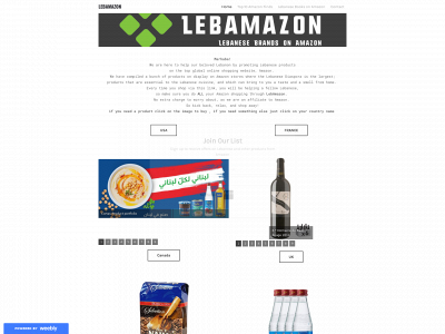 lebamazon.weebly.com snapshot