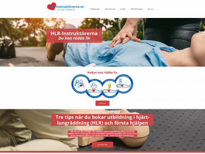 hlr-instruktörerna.se snapshot