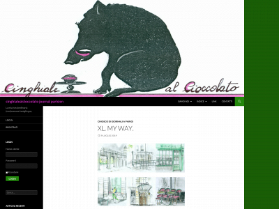 cinghialealcioccolato.it snapshot