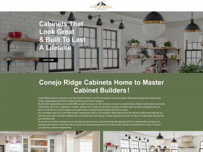 conejoridgecabinets.com snapshot