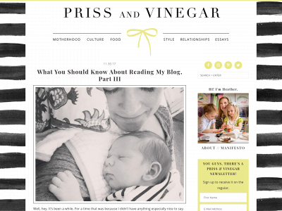 prissandvinegar.com snapshot