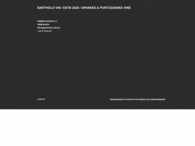 bartholovin.dk snapshot