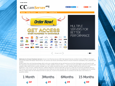 www.cccamserver.org snapshot