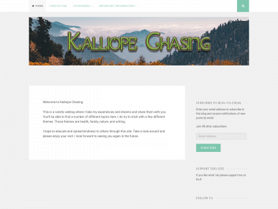 kalliopechasing.com snapshot
