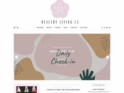 healthylivinglt.com snapshot