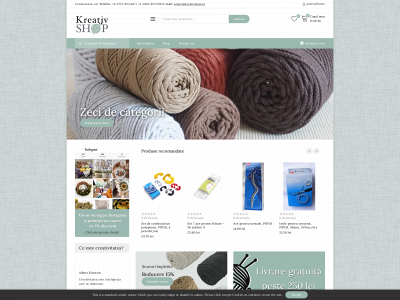 kreativshop.ro snapshot