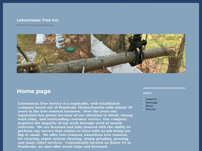 letourneautree.com snapshot