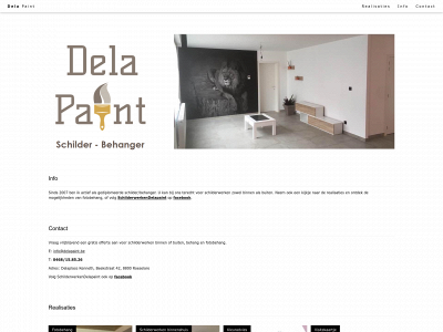 delapaint.be snapshot