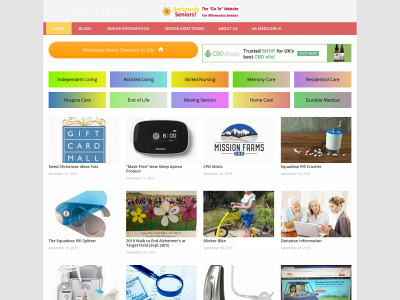seriouslyseniors.com snapshot