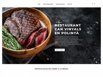 www.restaurantcanvinyals.com snapshot