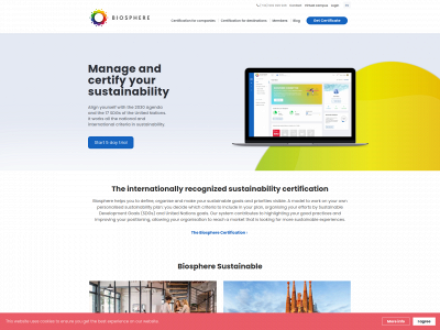 biospheretourism.com snapshot