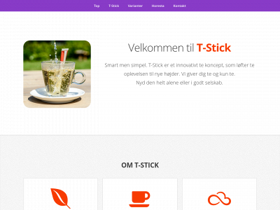 www.t-stick.dk snapshot
