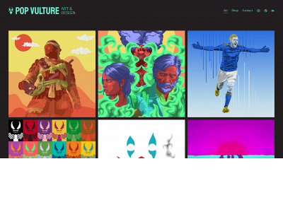 popvultureart.com snapshot