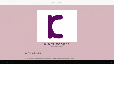 kineticcodes.org snapshot