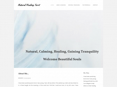 www.naturalhealingtarot.com snapshot