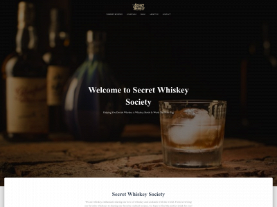 secretwhiskeysociety.com snapshot